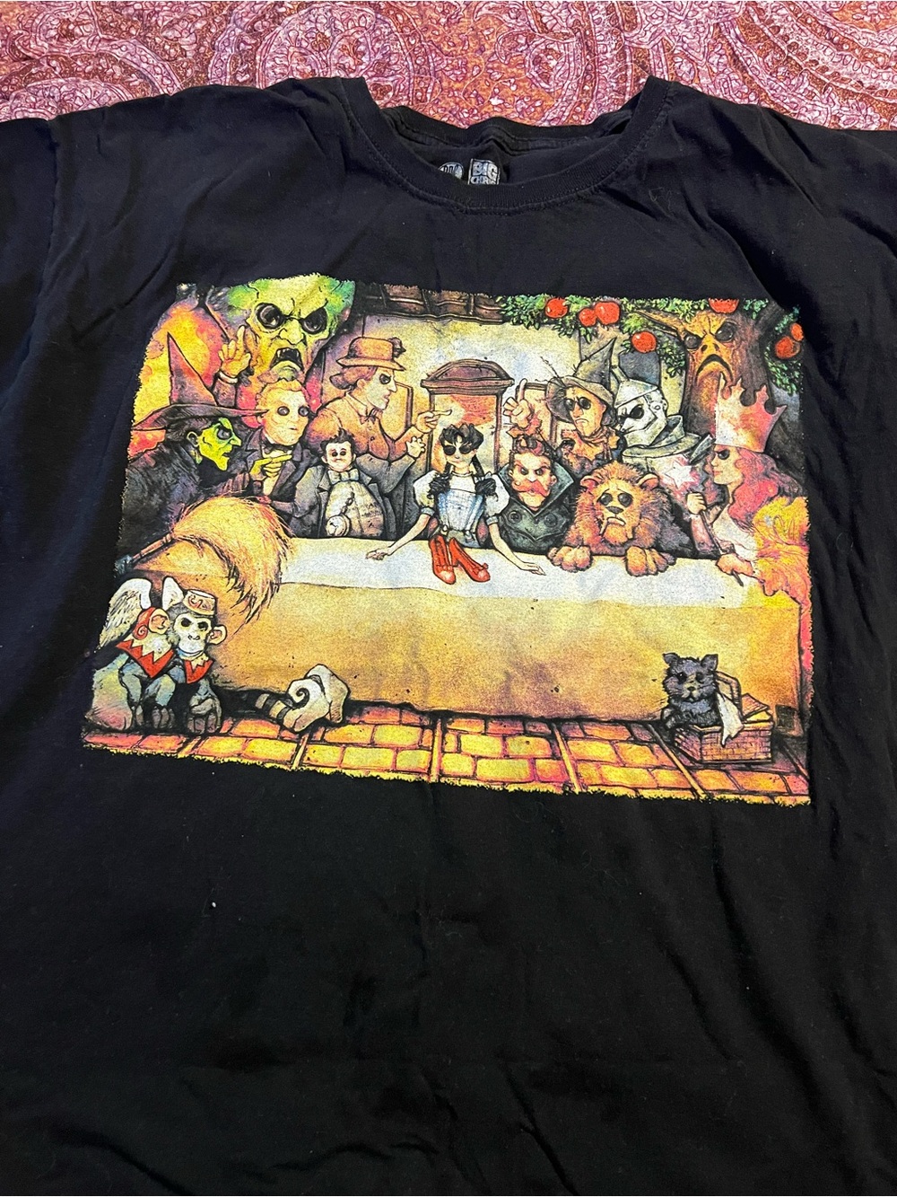 Horror art wizard of oz tshirt